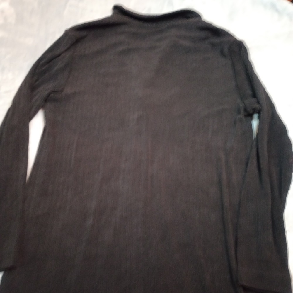 Chico's Travelers Dress Womens Plus 1 Black Maxi Liquid Knit Stretch Slinky - Picture 10 of 11